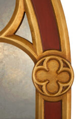 Pugin Gothic Arched Mirror - Image 3