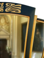 Large Art Deco Triptych Mirror -curved edged - Image 3
