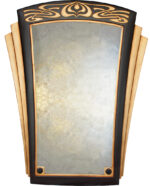 Ornate Winged  Art Deco Mirrors - Image 3