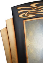 Ornate Winged  Art Deco Mirrors - Image 4