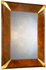 Fluted Corner Art Deco Wall Mirrors - Image 2
