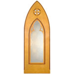Ornate Gothic Arched Mirror