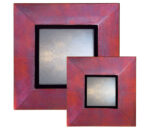 Burgundy Blue Reverse Profile Mirrors