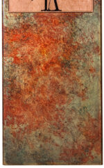 Crimson Red Mantle with Blue Marbling & Square Dial - Image 3