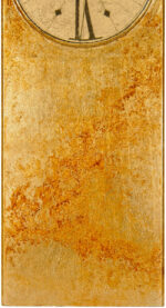 Marble Gold Mantel Clock with Round Dial - Image 3