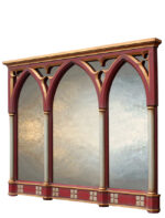 Gothic Arched Arcade Mirror - Image 2