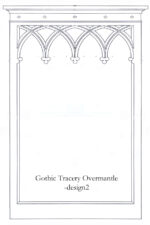 Gothic Mirror and Overmantle Designs - Image 4