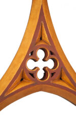 Gothic Ogee Arched Overmantle - Image 4