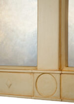 Arched Triptych Overmantel Mirror - Image 4