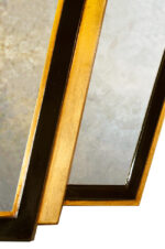Large Art Deco Triptych Mirror -straight edged - Image 4
