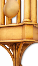 Large Gothic Pendulum Clock - Image 4