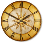 Large Round Wall Clock