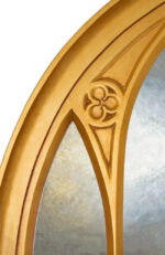 Large Gothic Overmantle Mirror - Image 2