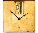 Large Square Wall Clocks -with Large Roman 12 Dial - Image 2