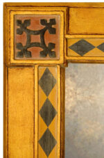 Rectangular Pugin Gothic Overmantle Mirror - Image 2