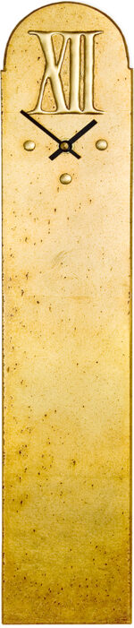 Rectangular Wall Clock with large XII dial - Image 3