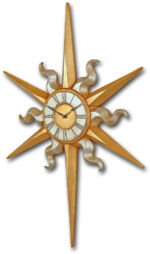 Large Sun Clock - Image 2