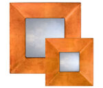 Light Copper Swept Mirrors