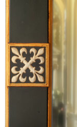 Ornate Stud Overmantle Mirror - Image 4