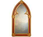 Pugin Gothic Arched Mirror