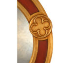 Pugin Gothic Round Mirror - Image 3