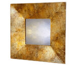 Rusty Brown Marble Swept Mirror - Image 2