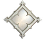 Small Fleur de Lis Gothic Mirror