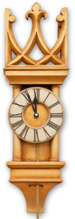 Crown Column Pendulum Clock - Image 3
