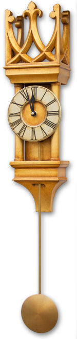 Crown Column Pendulum Clock - Image 2