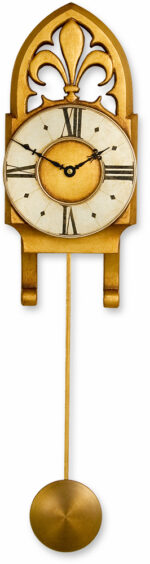 Medium Gothic Pendulum Wall Clock