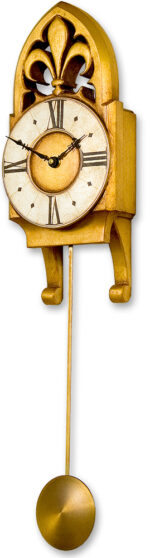 Medium Gothic Pendulum Wall Clock - Image 2