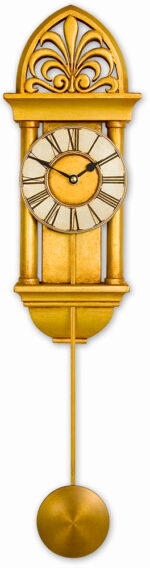 Small Column Pendulum Clock.