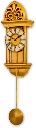 Small Column Pendulum Clock. - Image 2
