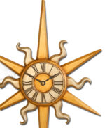 Small Sun Wall Clocks - Image 3