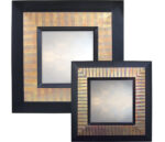 Striped Reverse Profile Mirrors