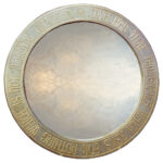 Round Temperance Script Mirror - Image 4