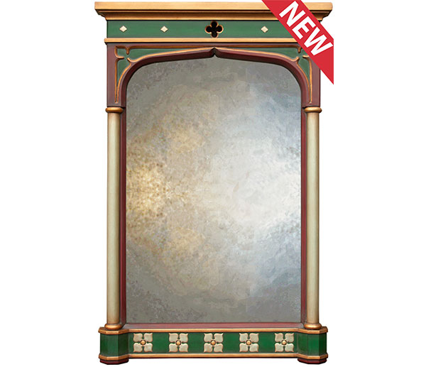 three-centred-gothic-arch-mirror.jpg Three Centred Gothic Arch Mirror - Image 1