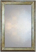 Triangular Profile Mirror in Metallic Blue - Image 2